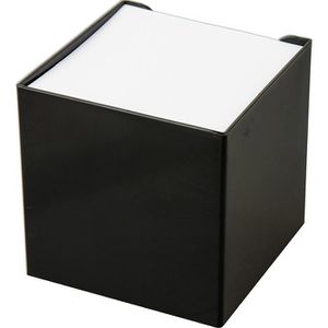 Produktbild für Zettelbox Herlitz 1600360, schwarz, 9,5 x 9,5 cm