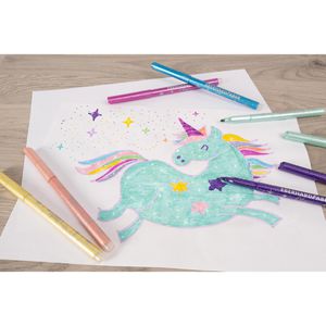 Produktbild für Filzstifte Eberhard-Faber Glitter Pastel, 551009