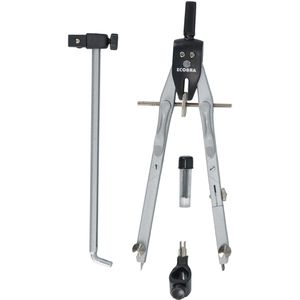 Zirkel Ecobra 421411 Duo-Tec, 4-teilig
