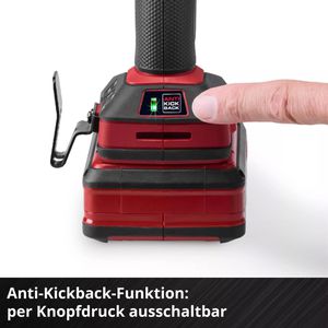 Produktbild für Akku-Bohrschrauber Einhell-Professional TP-CD18/70-C LiBL-Solo