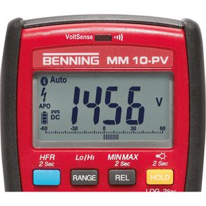 Produktbild für Multimeter Benning 044089, MM 10-PV, digital, TRMS