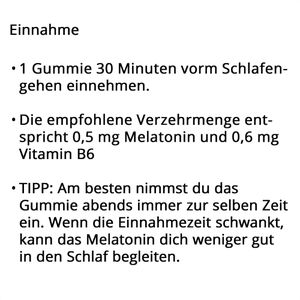 Produktbild für Melatonin natural-elements 90 Gummies für 90 Nächte