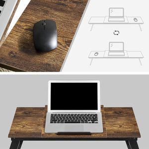 Produktbild für Laptoptisch Vasagle LLD110B01, aus Holz, höhenverstellbar
