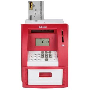 Spardose Idena Geldautomat mit Sound