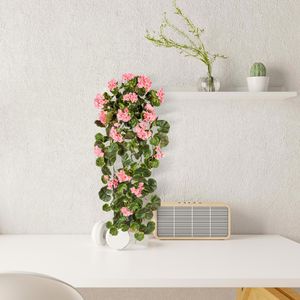 Produktbild für Kunstblume Creativ-green Geranien-Ranke