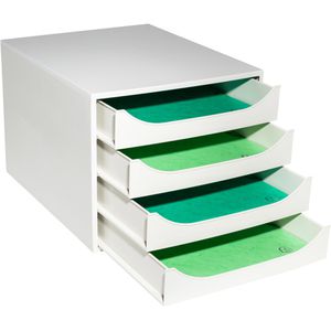 Produktbild für Schubladenbox Exacompta 228606D, Ecobox, A4