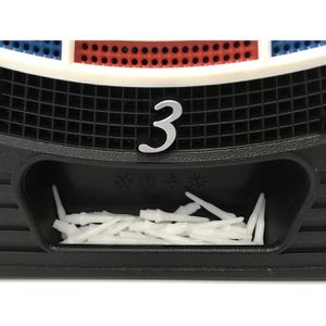 Produktbild für Dartscheibe Karella CB-25 Kabinett Set, elektronisch
