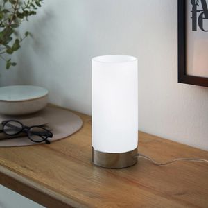 Produktbild für Tischlampe Eglo Damasco 1, weiß mit E27-Fassung
