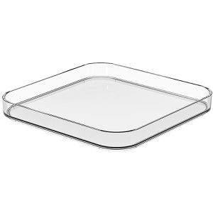 Deckel-Aufbewahrungsbox Smartstore Compact Square, transparent