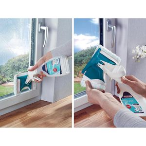 Produktbild für Glasreiniger Leifheit Sprühwischer gebrauchsfertig