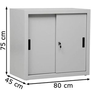 Produktbild für Schiebetürenschrank G-Office SLC.0708, Metall