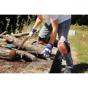 Produktbild für Kniepolster Grüntek mit Kunststoff-Hartschalen, DIN EN 14404