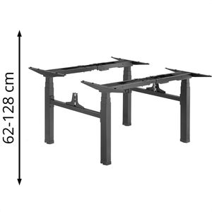 Schreibtischgestell LogiLink EO0049, Doppelarbeitsplatz