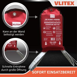 Produktbild für Löschdecke VLITEX Premium Li-Ion