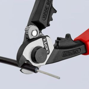 Produktbild für Drahtseilschere Knipex 95 62 190, für harte Drahtseile
