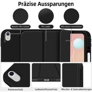 Produktbild für Tablet-Hülle 4smarts Folio Case Basic, 541154, schwarz