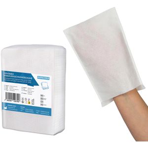 Einmalwaschlappen Arnomed Vlies mit PE, 68g/m²