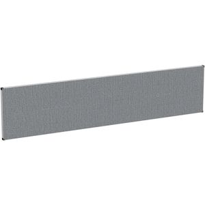 Tischtrennwand Geramöbel Eco, HW-80-SWS271804-RU, grau