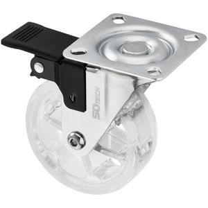 Produktbild für Möbelrolle SO-TECH RAPID 129886, mit Anschraubplatte