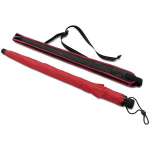 Produktbild für Regenschirm Euroschirm Swing Liteflex, rot, sturmfest