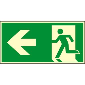 Hinweisschild Abtec ISO 7010 E001+E005 Kunststoff