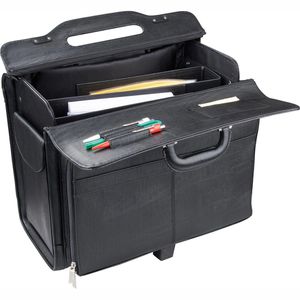 Produktbild für Pilotenkoffer Alassio San Remo 45030, schwarz, 25 Liter