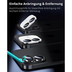 Produktbild für Kamera-Schutz ESR Armorite Kameralinsen, transparent, 2 Stück
