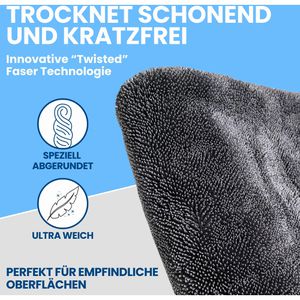 Produktbild für Trockentuch IVALITY DryVality L, 60 x 40 cm