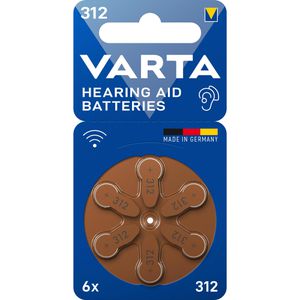 Hörgerätebatterie Varta 312