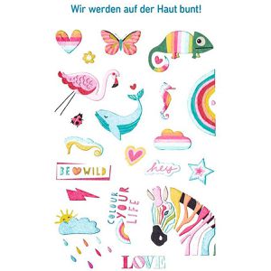 Produktbild für Temporäre-Tattoos Moses 26298, farbig