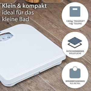 Produktbild für Personenwaage ADE Nina, BM707, weiß