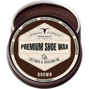 Schuhcreme Urban-Forest Premium Schuhwachs braun