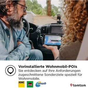 Produktbild für Navigationsgerät TomTom Go Camper Max V2, weltweit