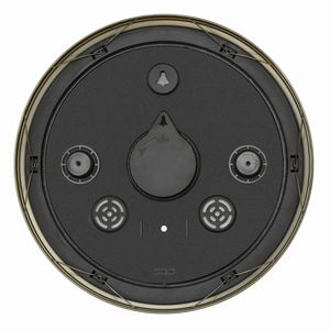 Produktbild für Wanduhr TFA 60.3066.53 outdoor, Aluminium, analog, Quarzuhr