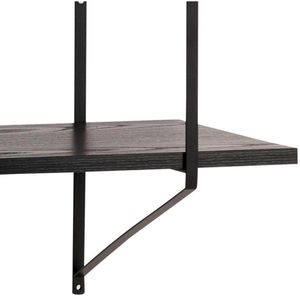 Produktbild für Wandregal AC-Design Belfast, schwarz