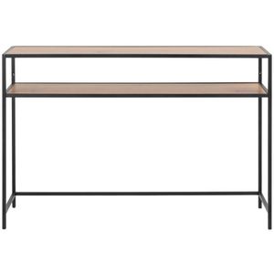 Produktbild für Konsolentisch AC-Design Seaford, schwarz / wildeiche