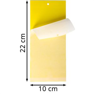 Produktbild für Gelbtafeln Compo Bio 1733302004, 10 x 22 cm, zum Hängen