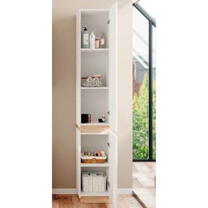 Produktbild für Badschrank Vicco Gloria, weiß