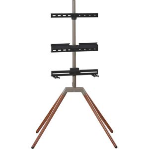 One-For-All TV-Ständer Tripod WM7475, Walnuss, TV-Standfuß, 32-70 Zoll