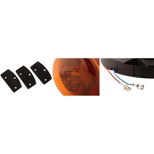 Produktbild für Warnleuchte Hella RotaLED 2RL 014 979-001, orange, 360° LED