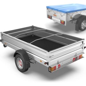 Flachplanenbügel Tarpofix PB1x2, aus Aluminium