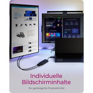 Produktbild für USB-Adapter ICY-BOX IB-SPL1029AC, Dual Splitter