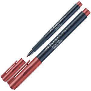 Produktbild für Metallic-Stifte Faber-Castell crimson crush