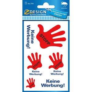 Produktbild für Hinweisetiketten Zweckform 3741, Keine Werbung