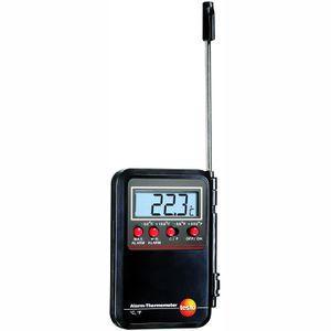 Testo Einstichthermometer digital, -50 bis 150°C, 80 cm Kabel, Sonde 19 cm