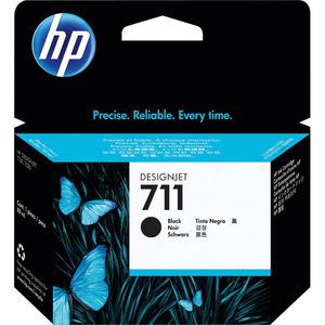 Produktbild für Tinte HP 711, CZ133A schwarz