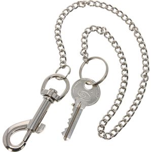 Produktbild für Schlüsselanhänger Paulat 17, mit Kette, 75mm