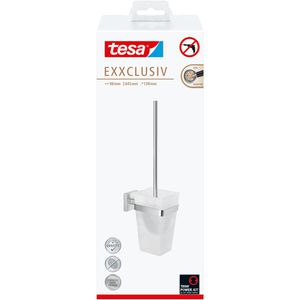 Produktbild für WC-Bürste Tesa Exxclusiv, weiß / verchromt