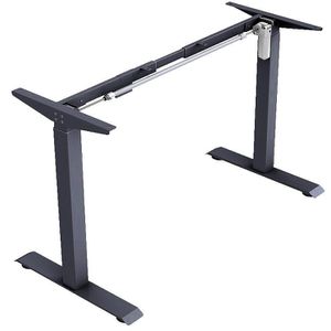 Produktbild für Schreibtisch Geramöbel Elevate Home, lichtgrau / anthrazit