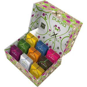 Pukka Tee Kräutertee Selection Box, BIO, 9 Sorten, 74g, 45 Teebeutel